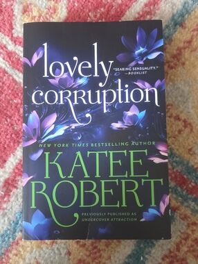 Lovely Corruption by Katee Robert - Black & Purple Cover